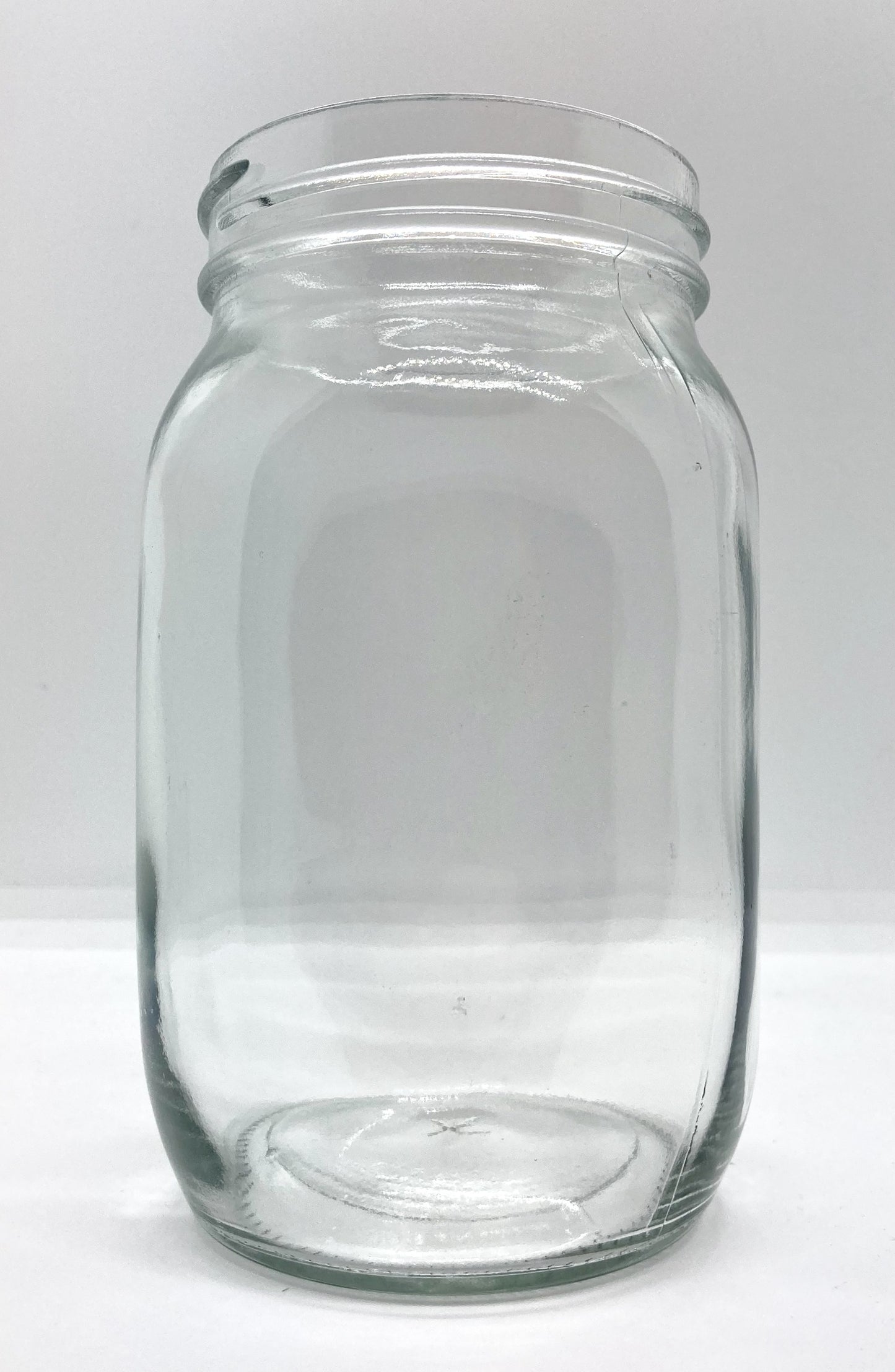1060mL. Mason glass jar (square) and Lid (Net Fill Capacity: 950mL.+/-)