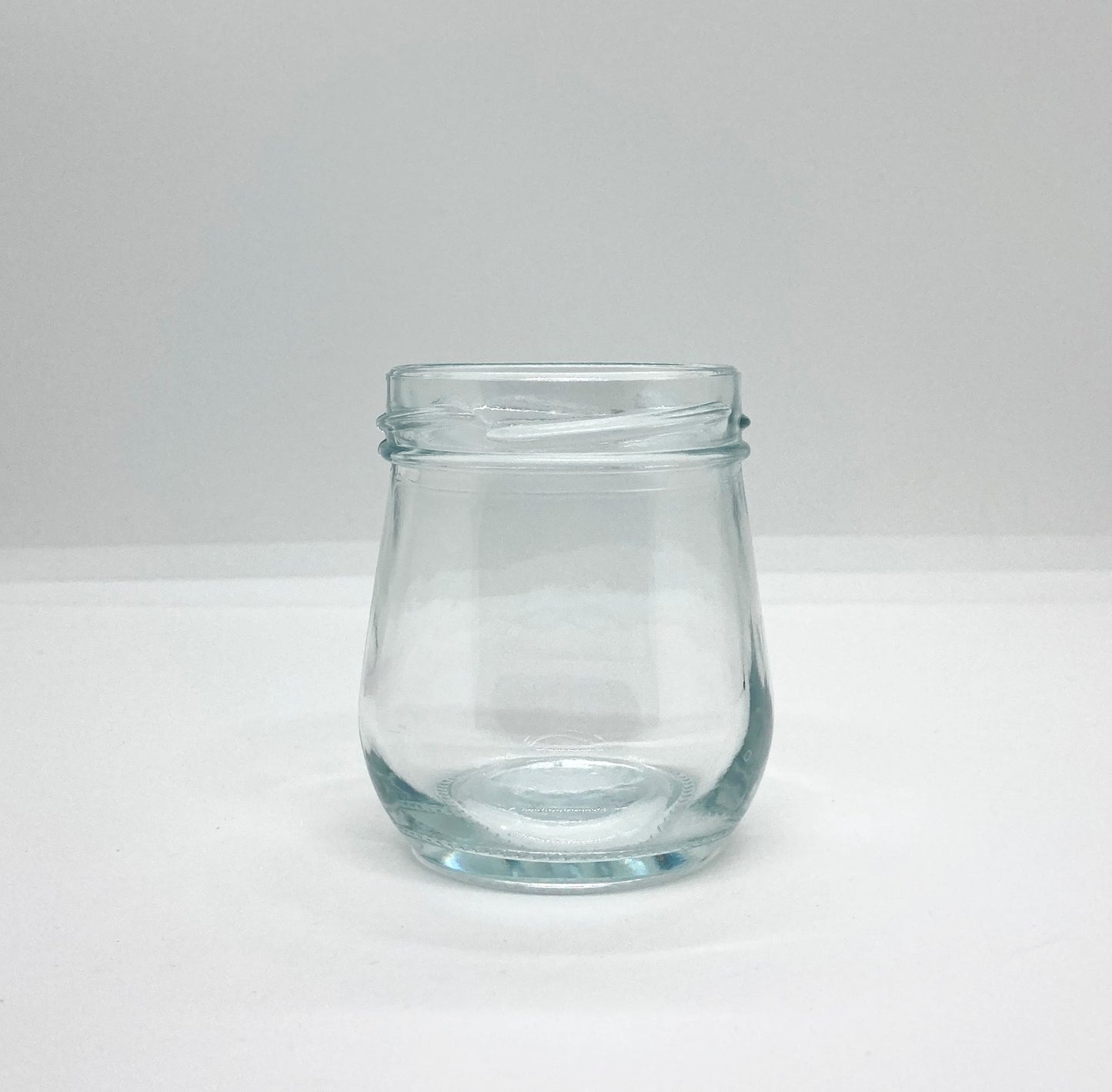 120mL. Clear Pudding Glass Jar and Lid (Net Fill Capacity: 100mL.+/-)