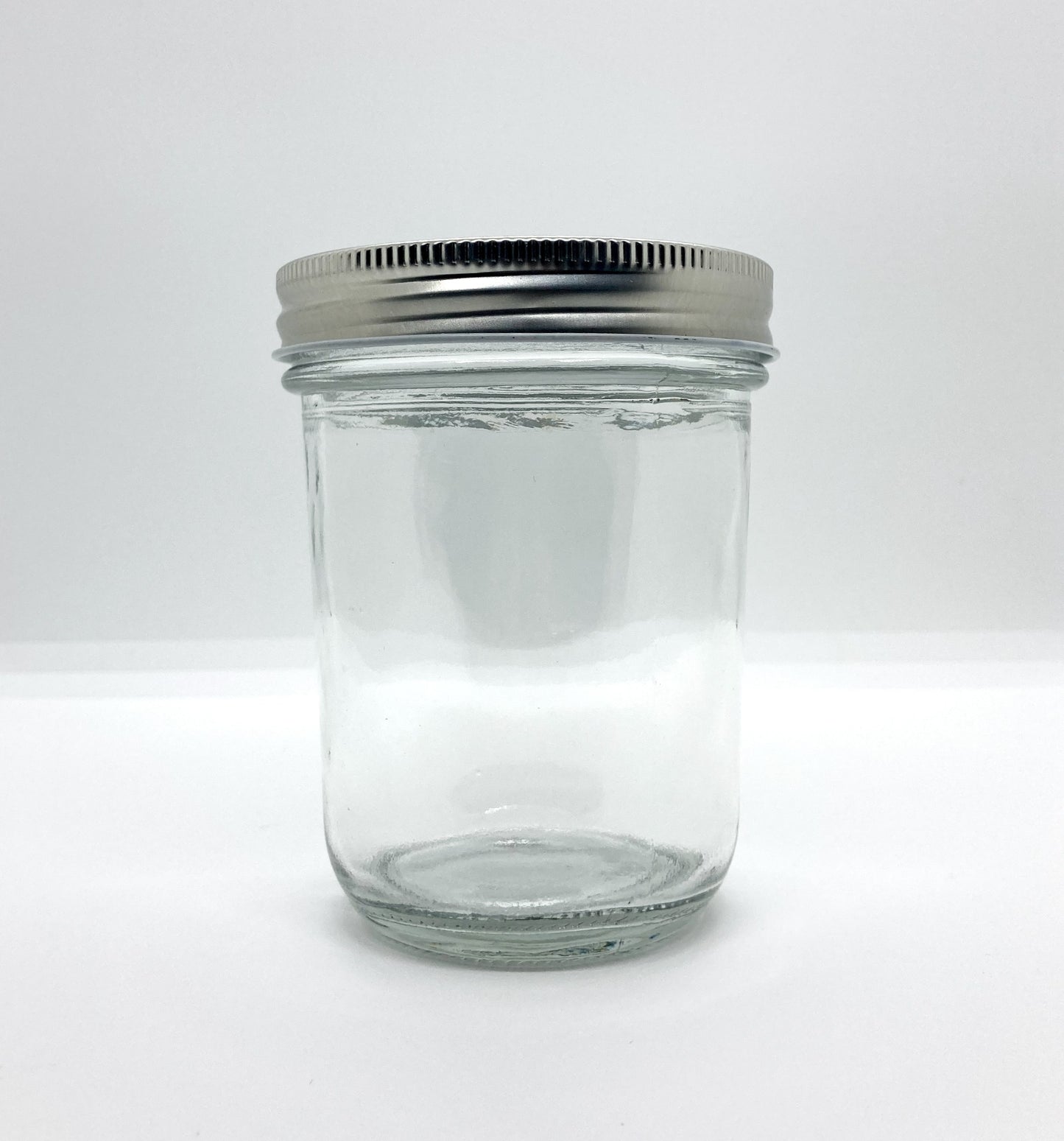 380mL. Clear (plain) Wide-Mouth Caviar Glass Jar and Lid (Net Fill Capacity: 290mL.+/-)