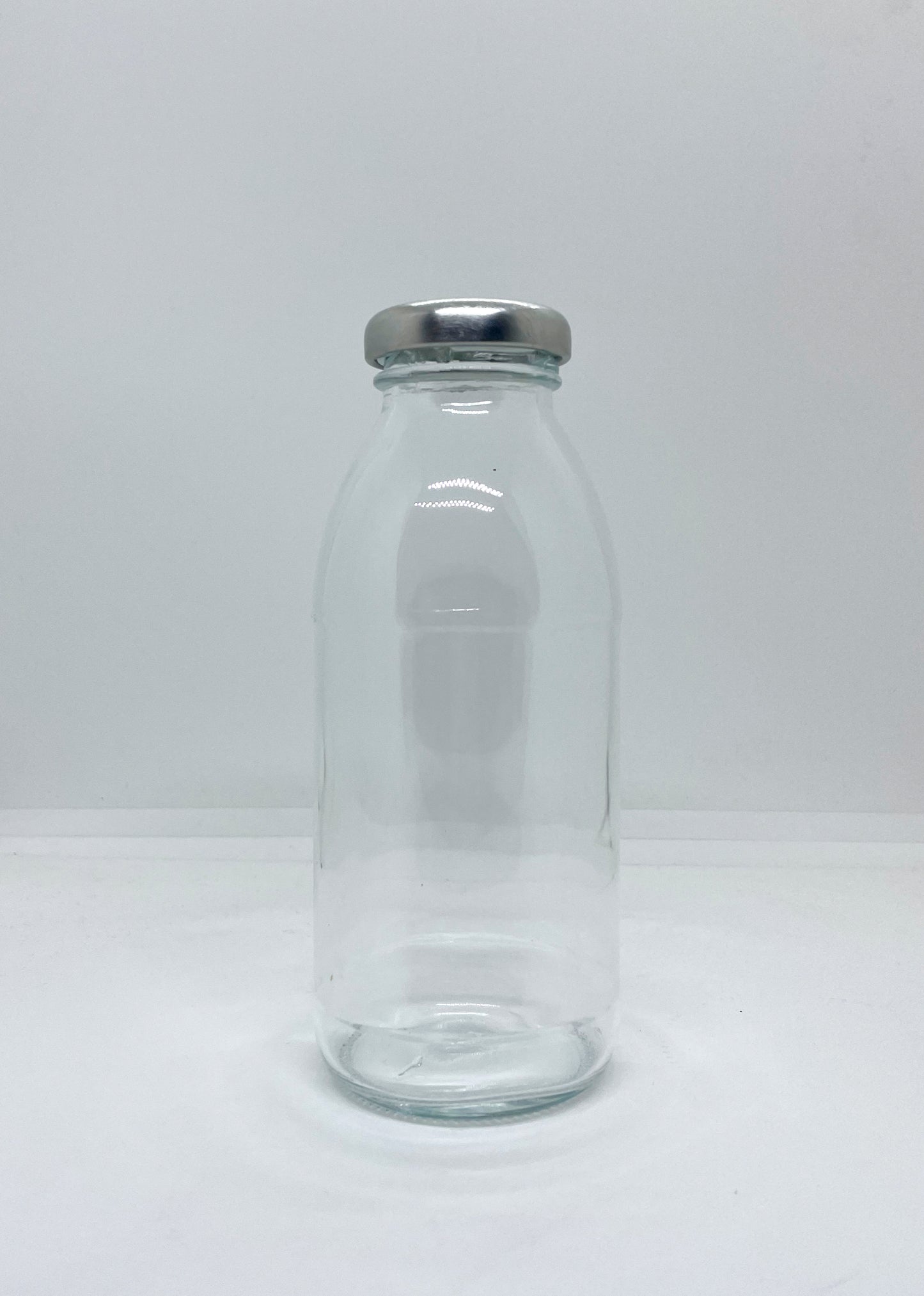 300mL. Round Glass Bottle and Cap