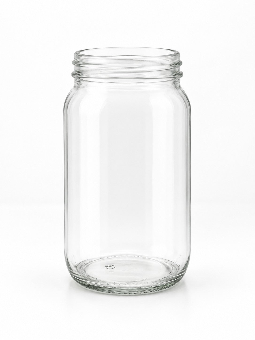 520mL. Mason glass jar (round) | Lid included | Case of 6