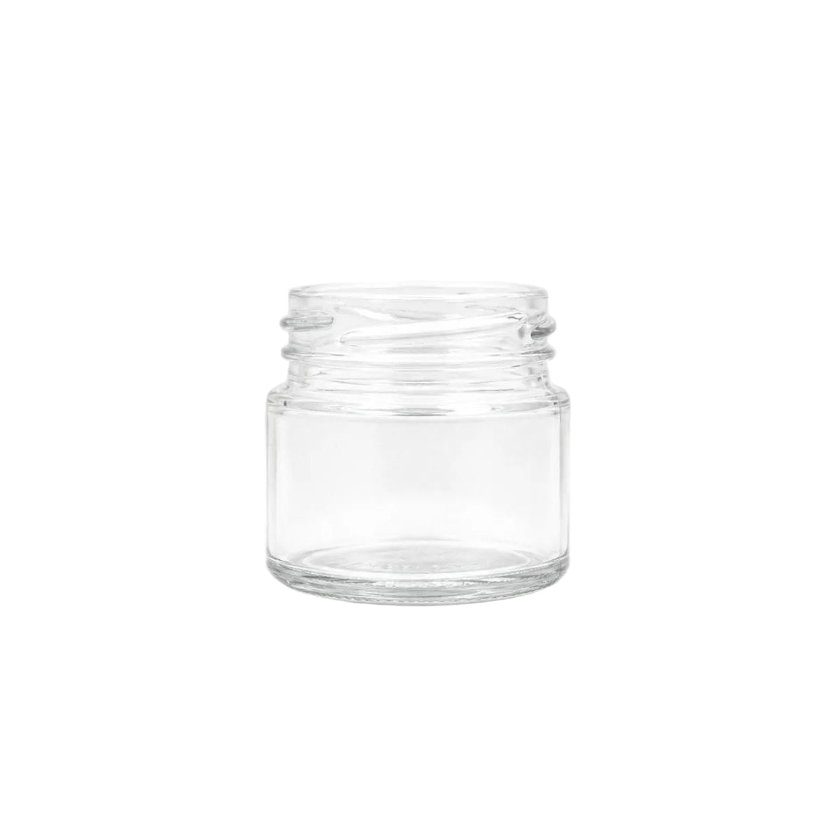 60 mL Straight Cut Glass Jar | Lid Included | Case of 216