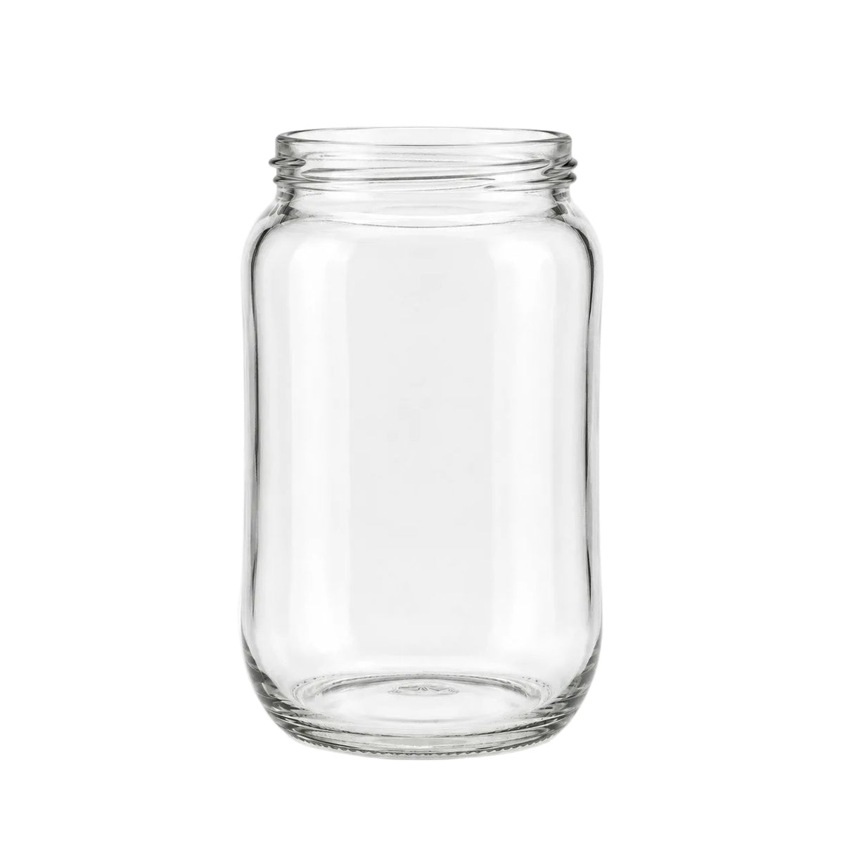 770 mL Round Glass Jar | Lid Included