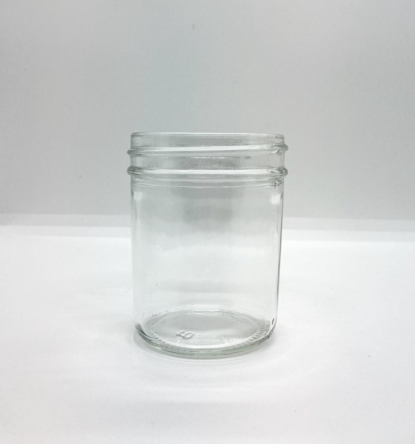 200mL. Clear Wide-Mouth Caviar Glass Jar and Lid (Net Fill Capacity: 150mL.+/-)