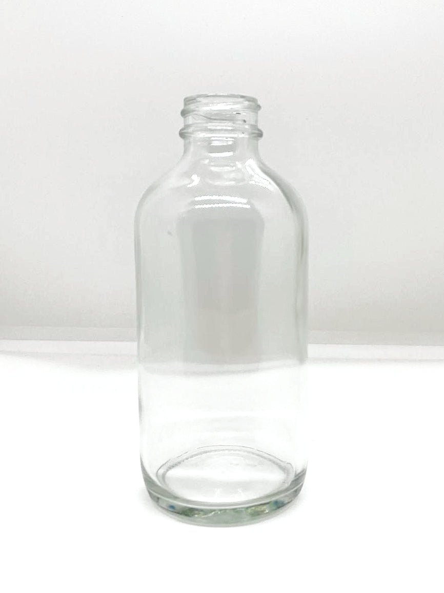 240mL Boston Round Glass Bottle and plastic Cap