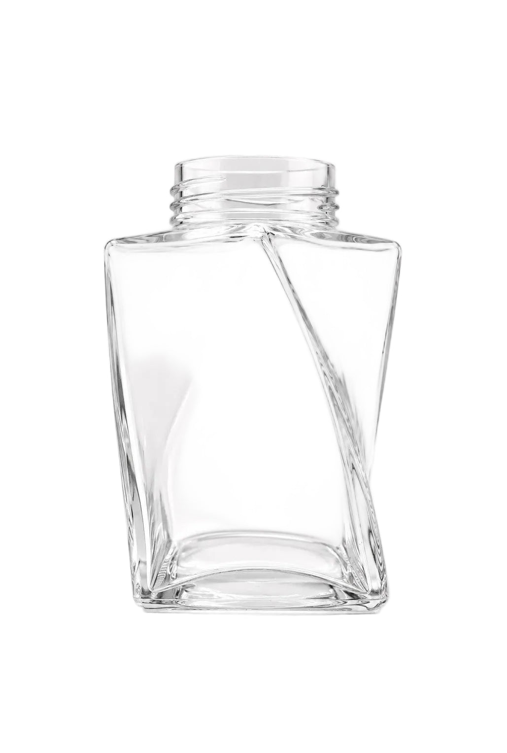400mL. The Twist Glass Jar and Deep Lid (Net Fill Capacity: 350mL.+/-)