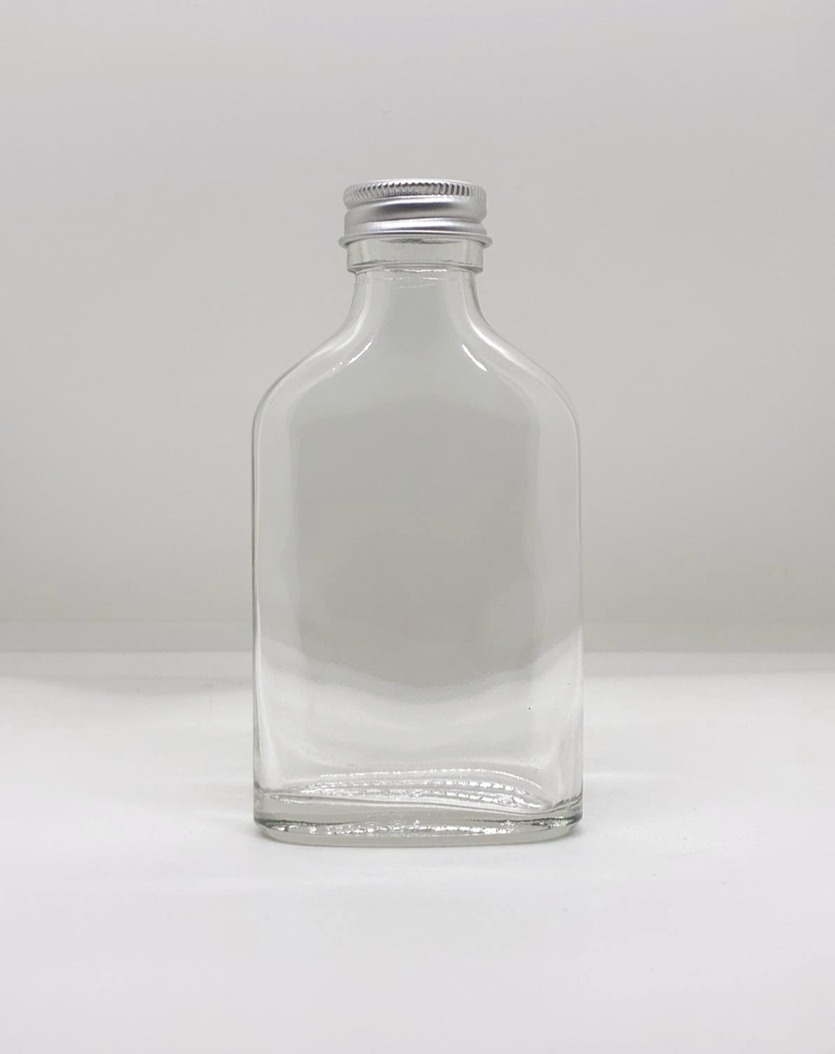 100ml Flask Bottle and Aluminum Cap (PE liner)