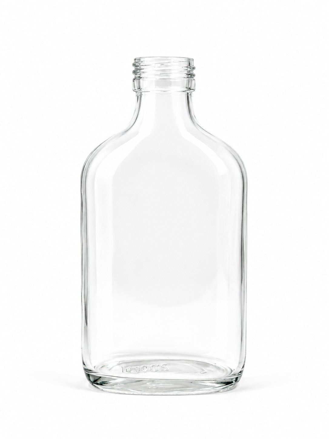 200 mL Flask Bottle | Aluminum Cap (PE liner) included | Case of 80