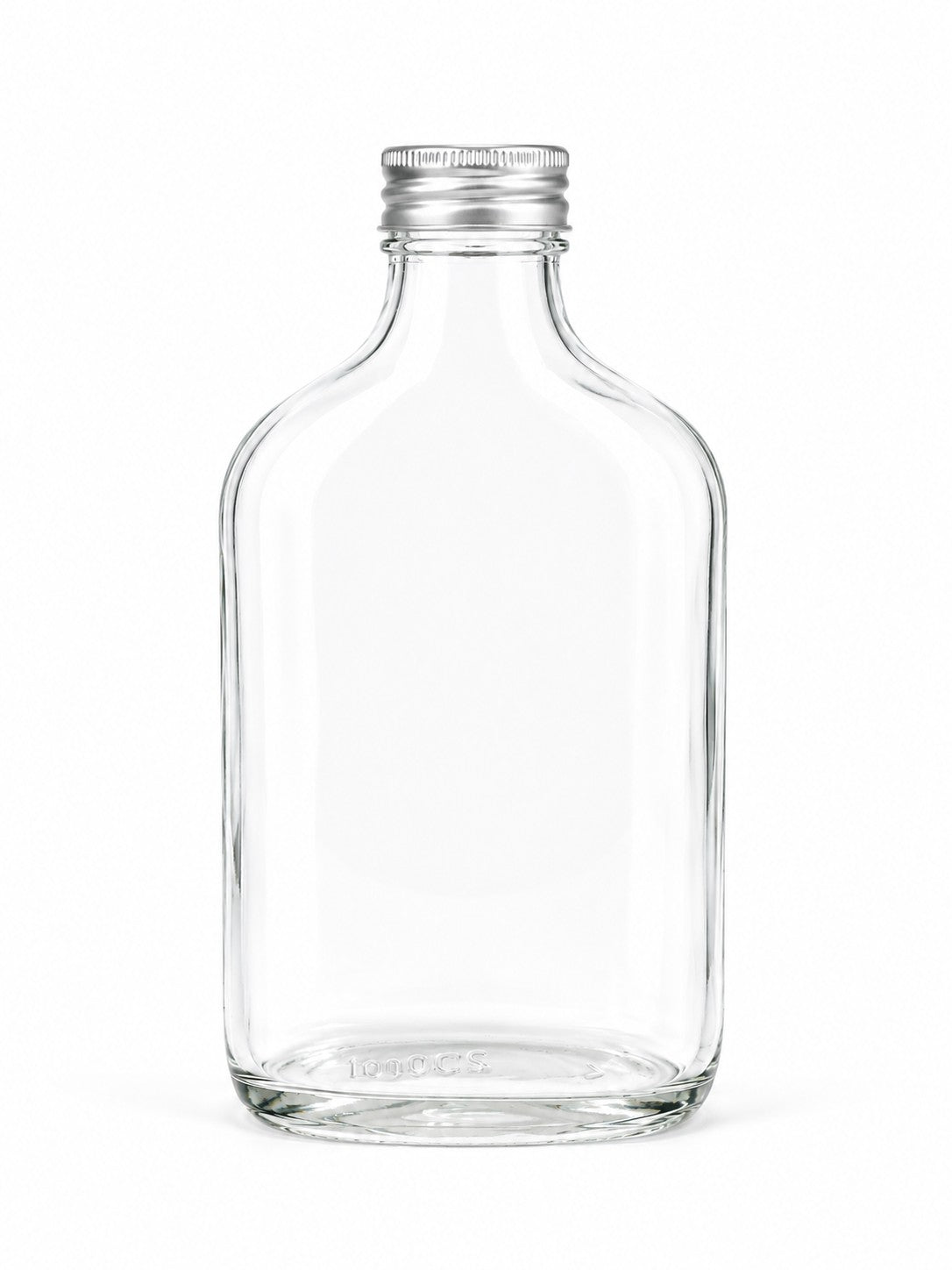 200 mL Flask Bottle | Aluminum Cap (PE liner) included | Case of 80
