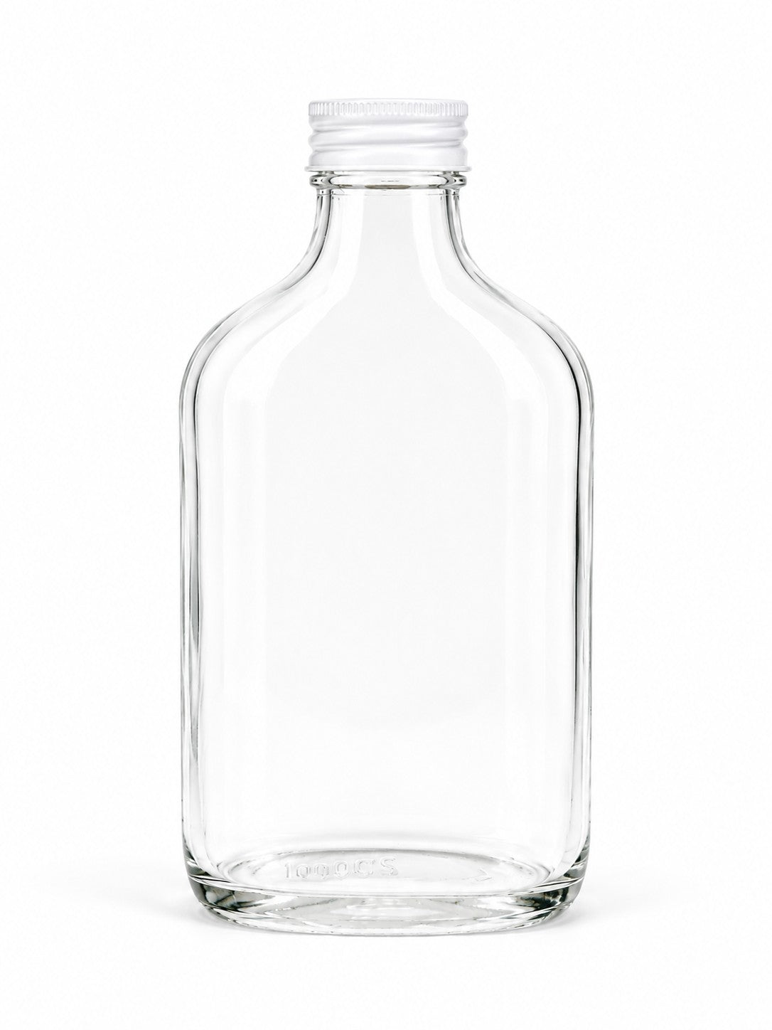 200 mL Flask Bottle | Aluminum Cap (PE liner) included | Case of 80