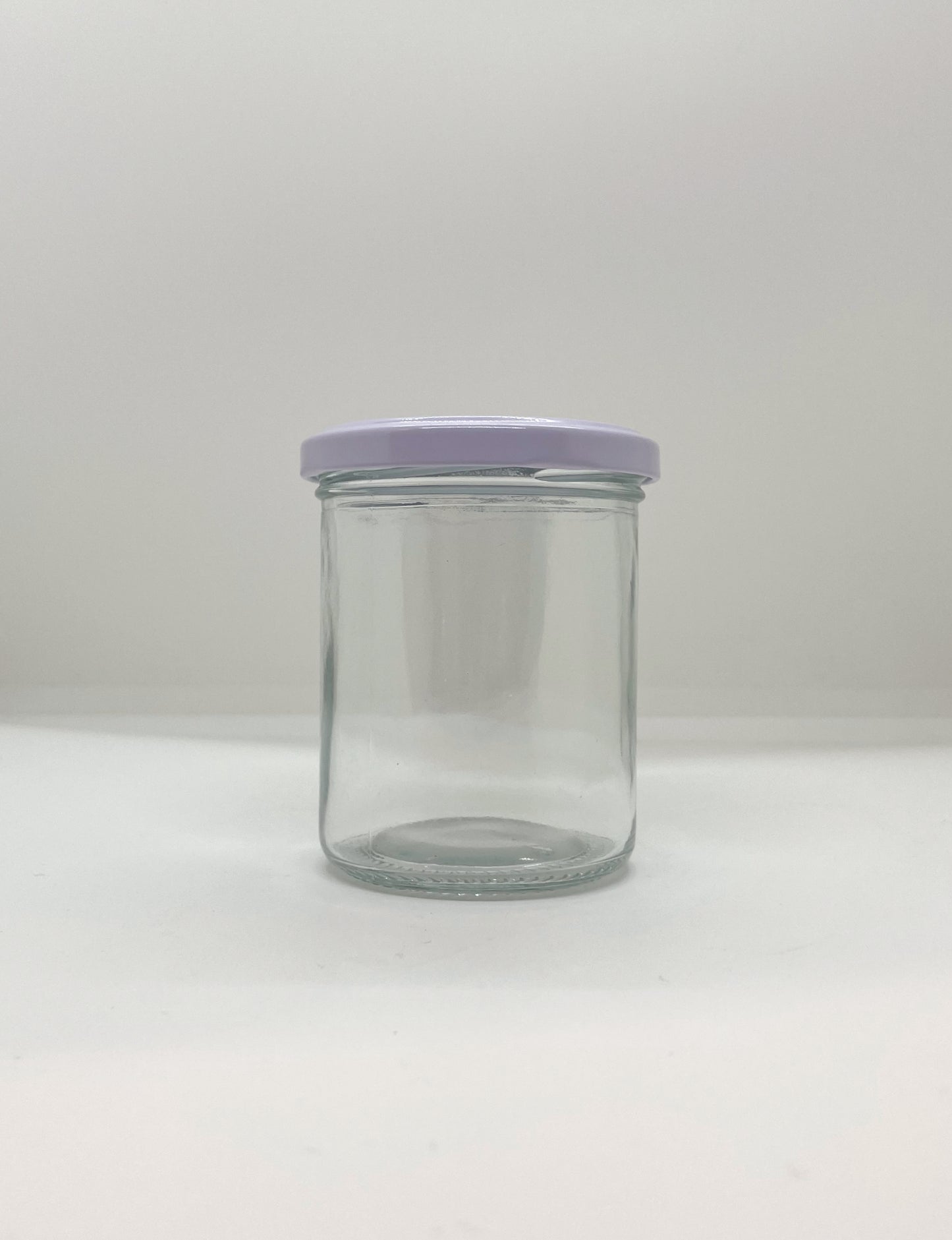 210mL. Clear Round Straight Cut Glass Jar/Thin lid (Net Fill Capacity: 180mL.+/-)