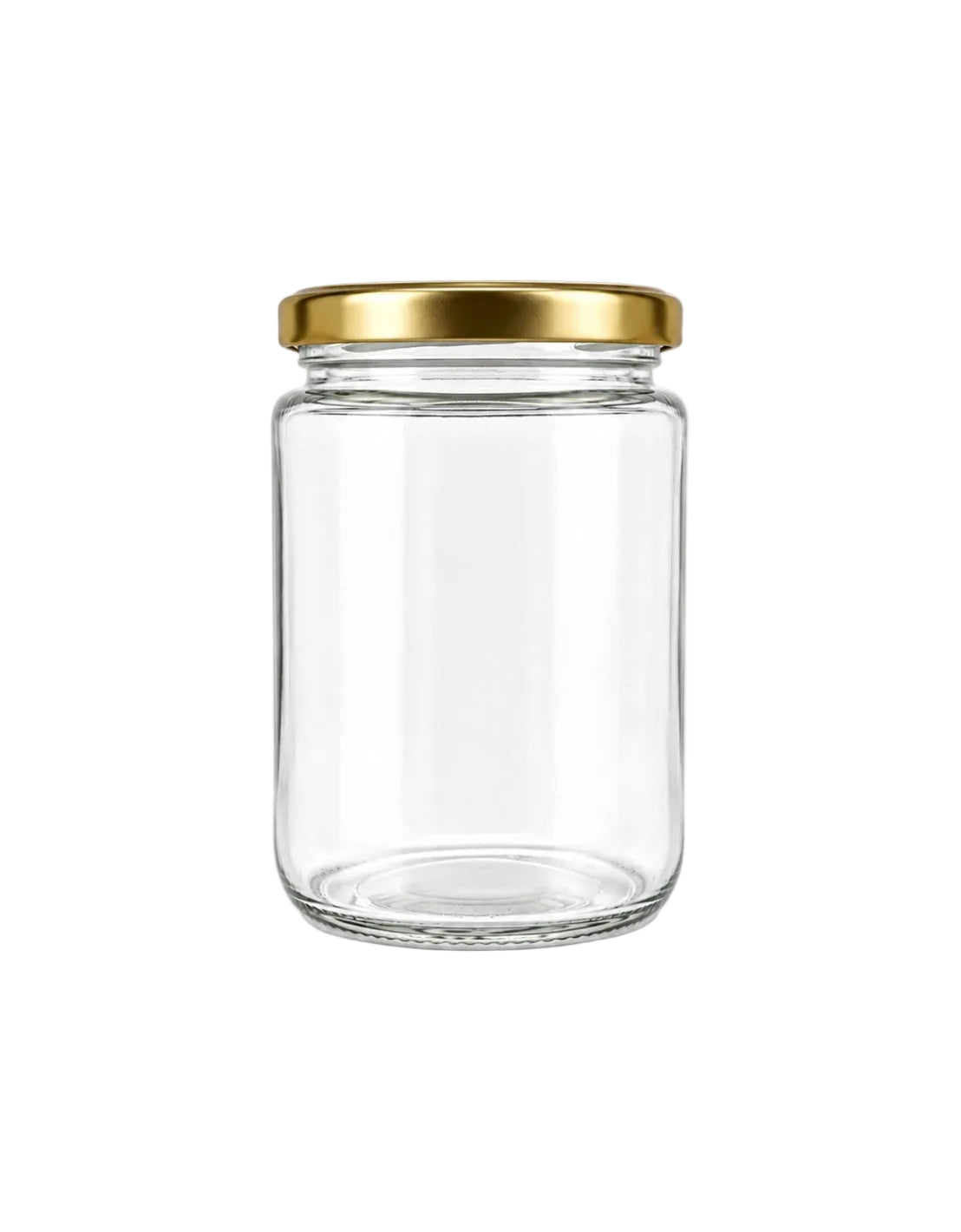 230 mL Straight Cut Glass Jar | Lid Included | Case of 12