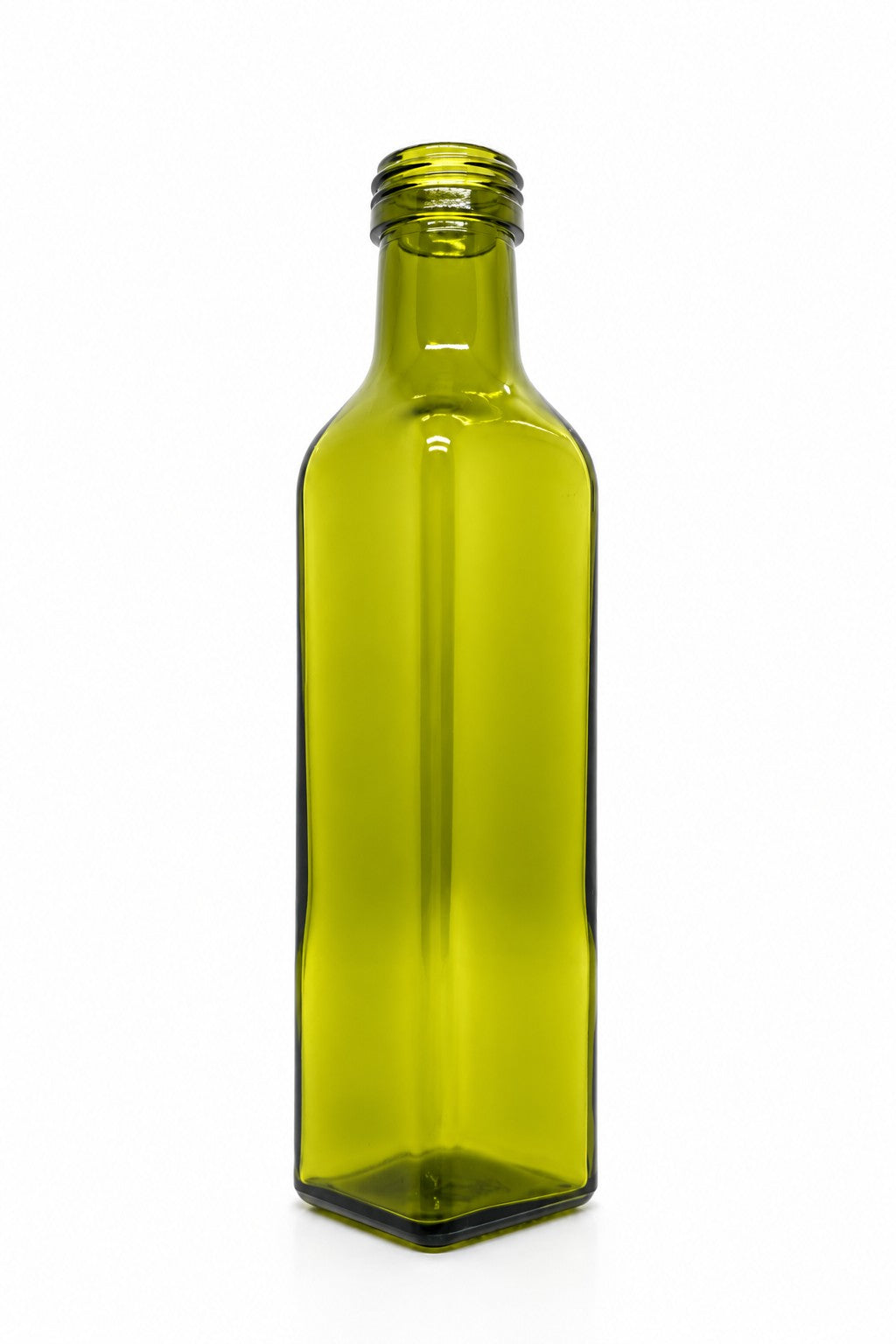 250mL. Square Glass Bottle and Cap