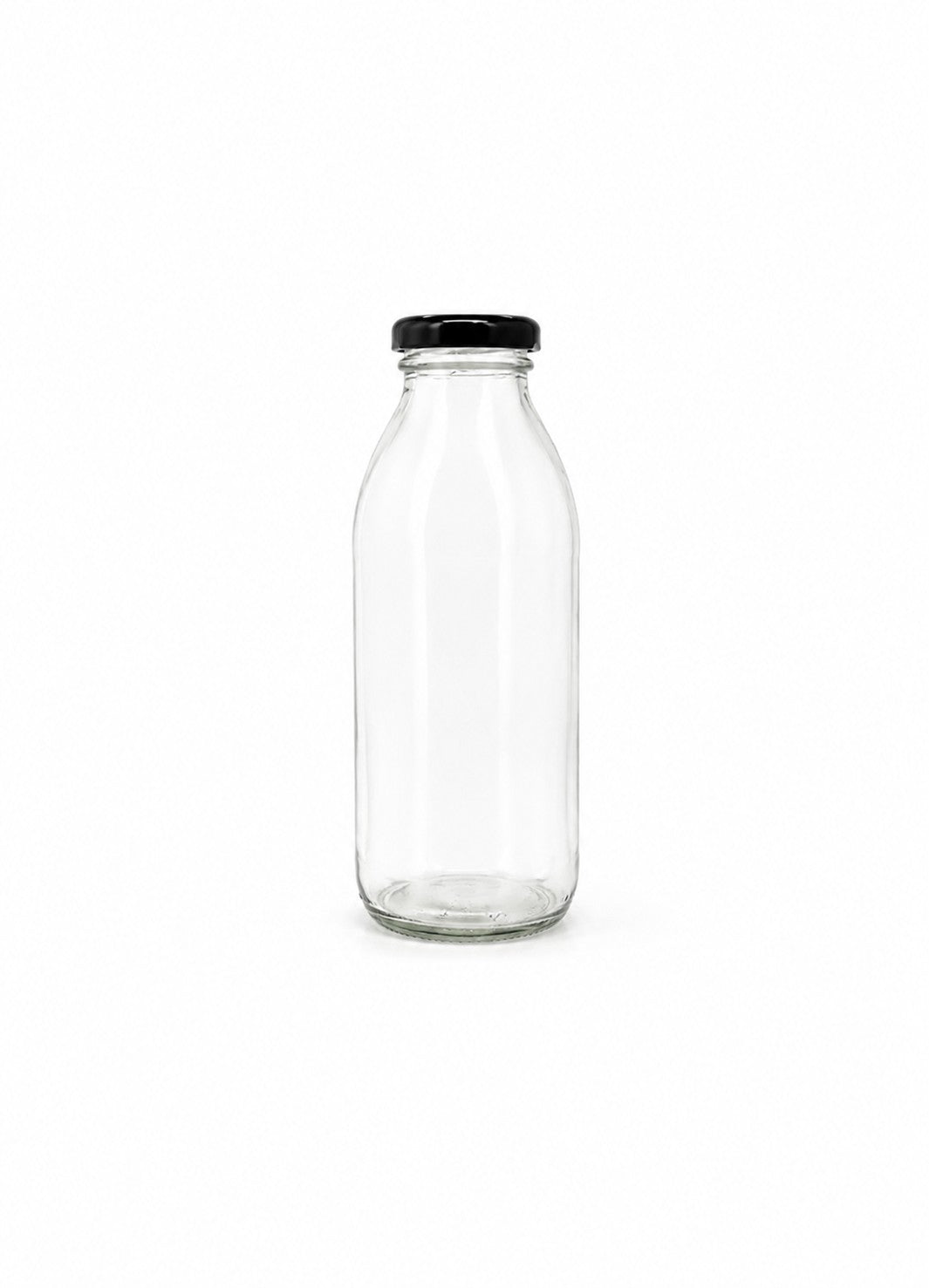 300mL. Round Glass Bottle and Cap