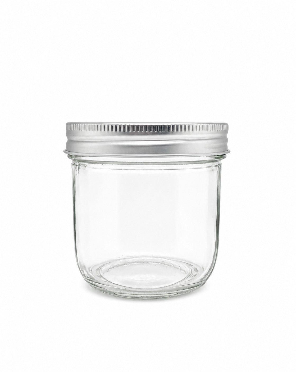 300mL. Clear Wide-Mouth Caviar Glass Jar