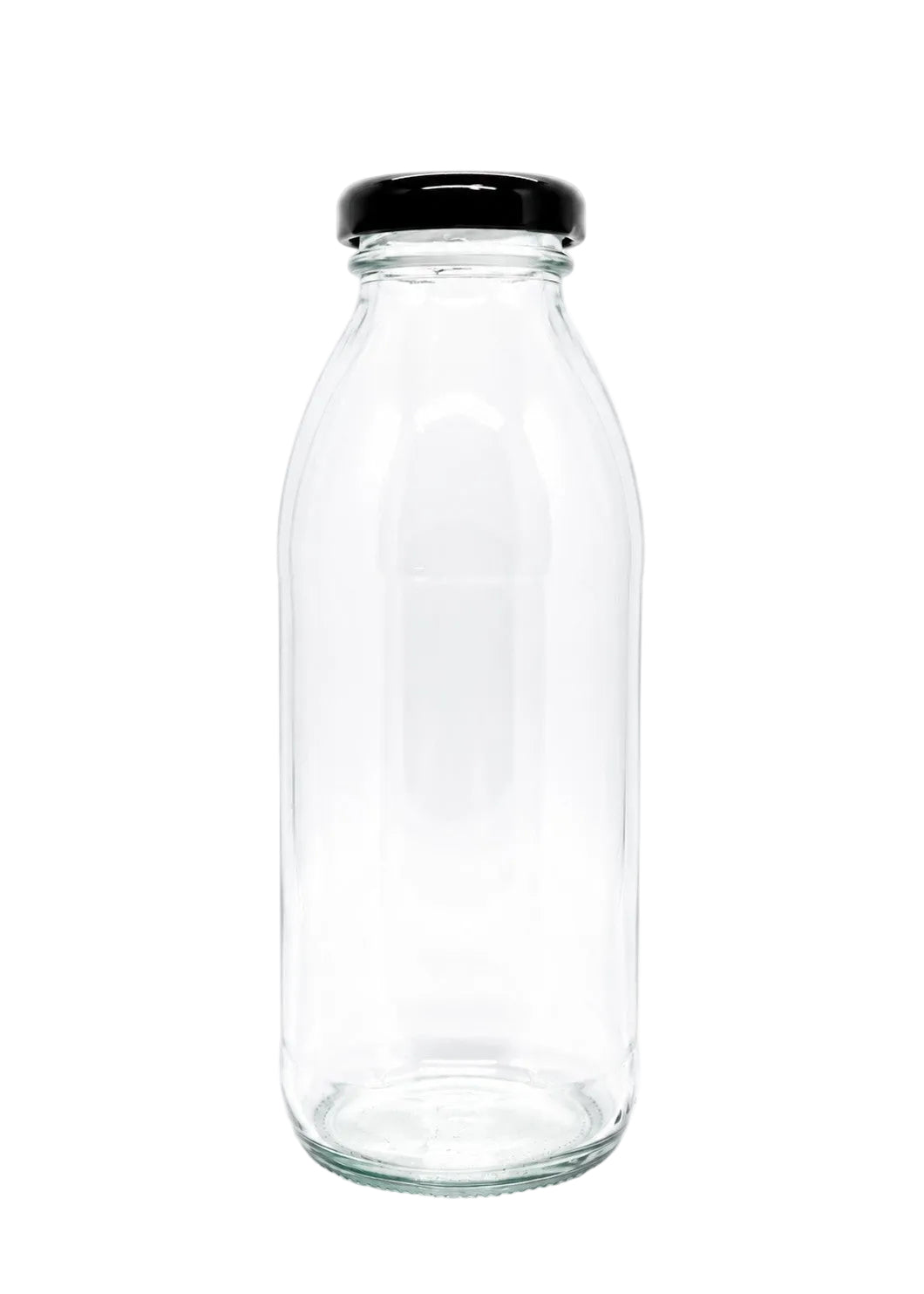 300mL. Round Glass Bottle and Cap