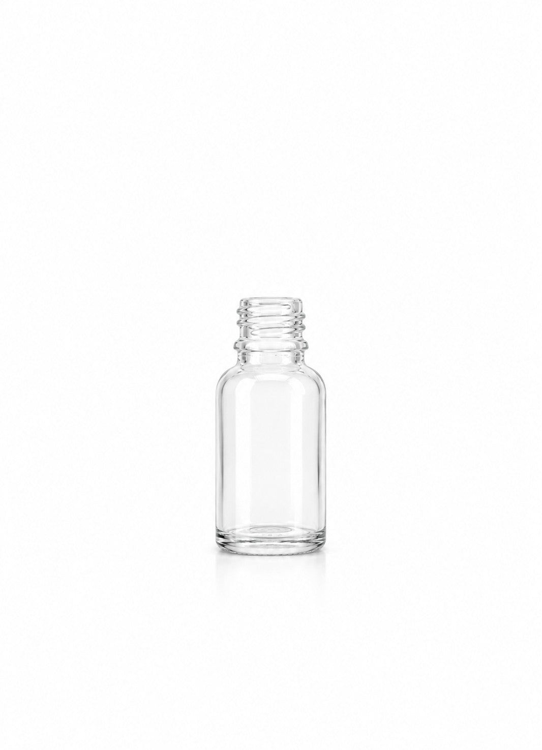 30mL Boston Round Glass Bottle and Dropper Cap