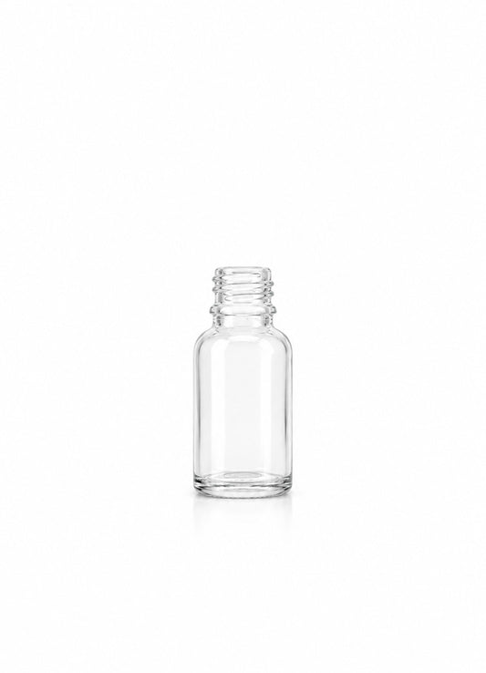 30mL Boston Round Glass Bottle and Dropper Cap