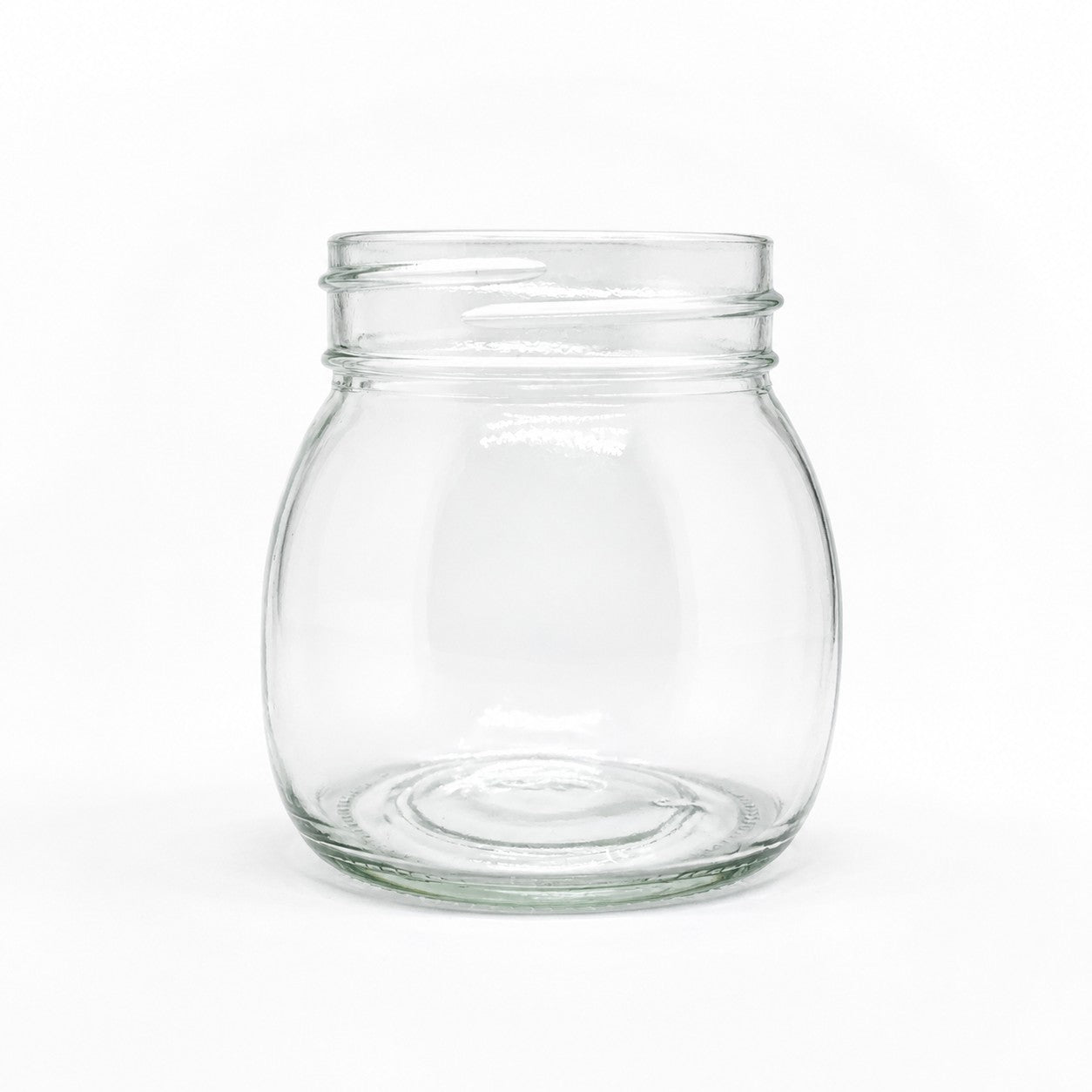 320mL. Mason glass jar (square) and Lid (Net Fill Capacity: 260mL.+/-)