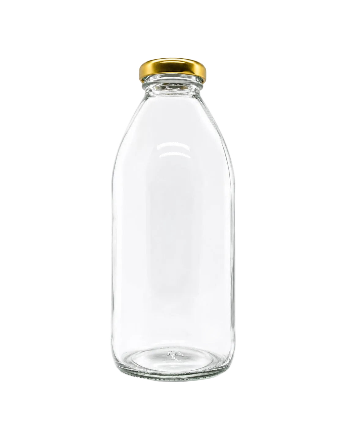 500mL. Round Glass Bottle and Cap