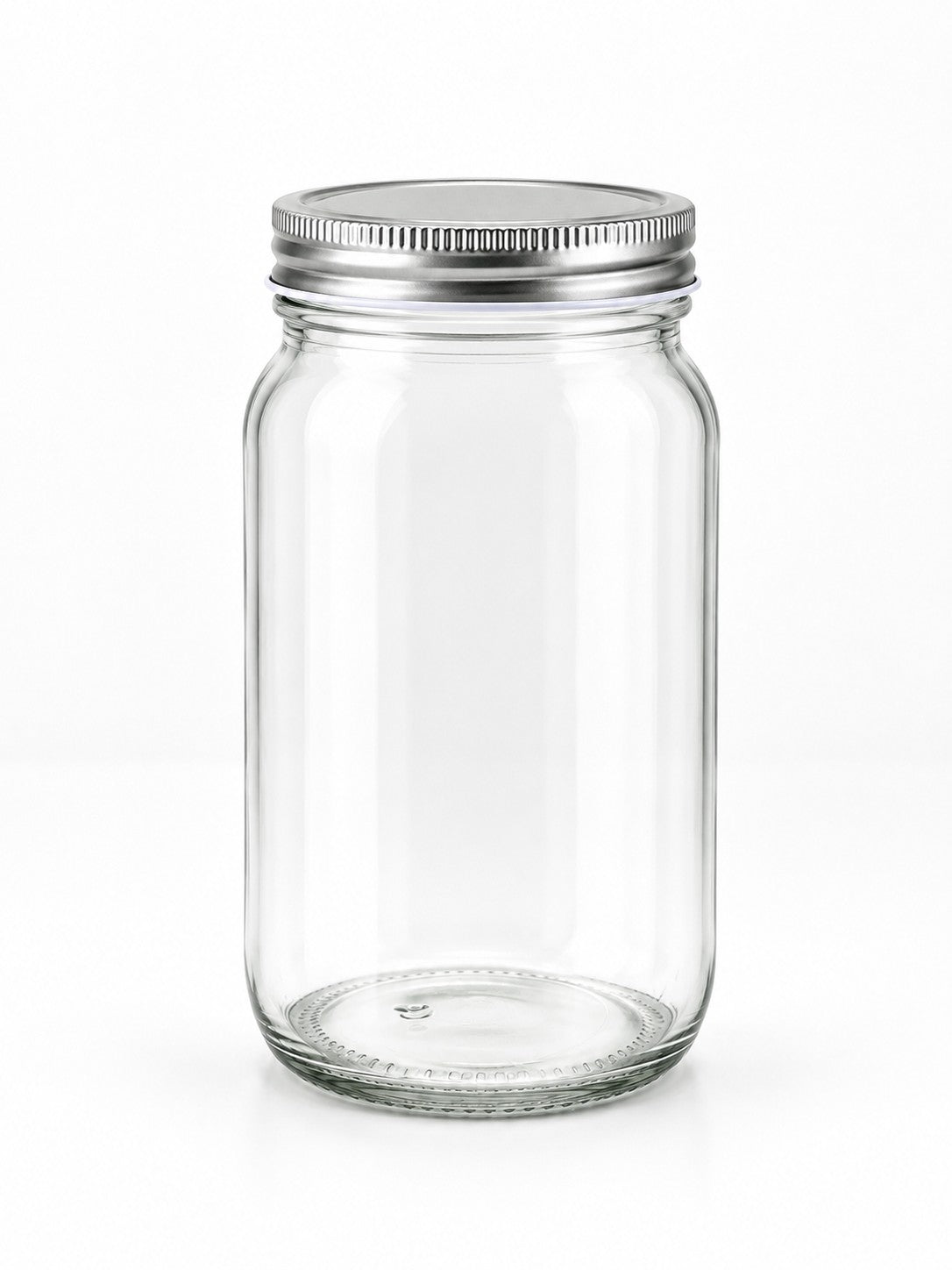 520mL. Mason glass jar (round) | Lid included | Case of 6