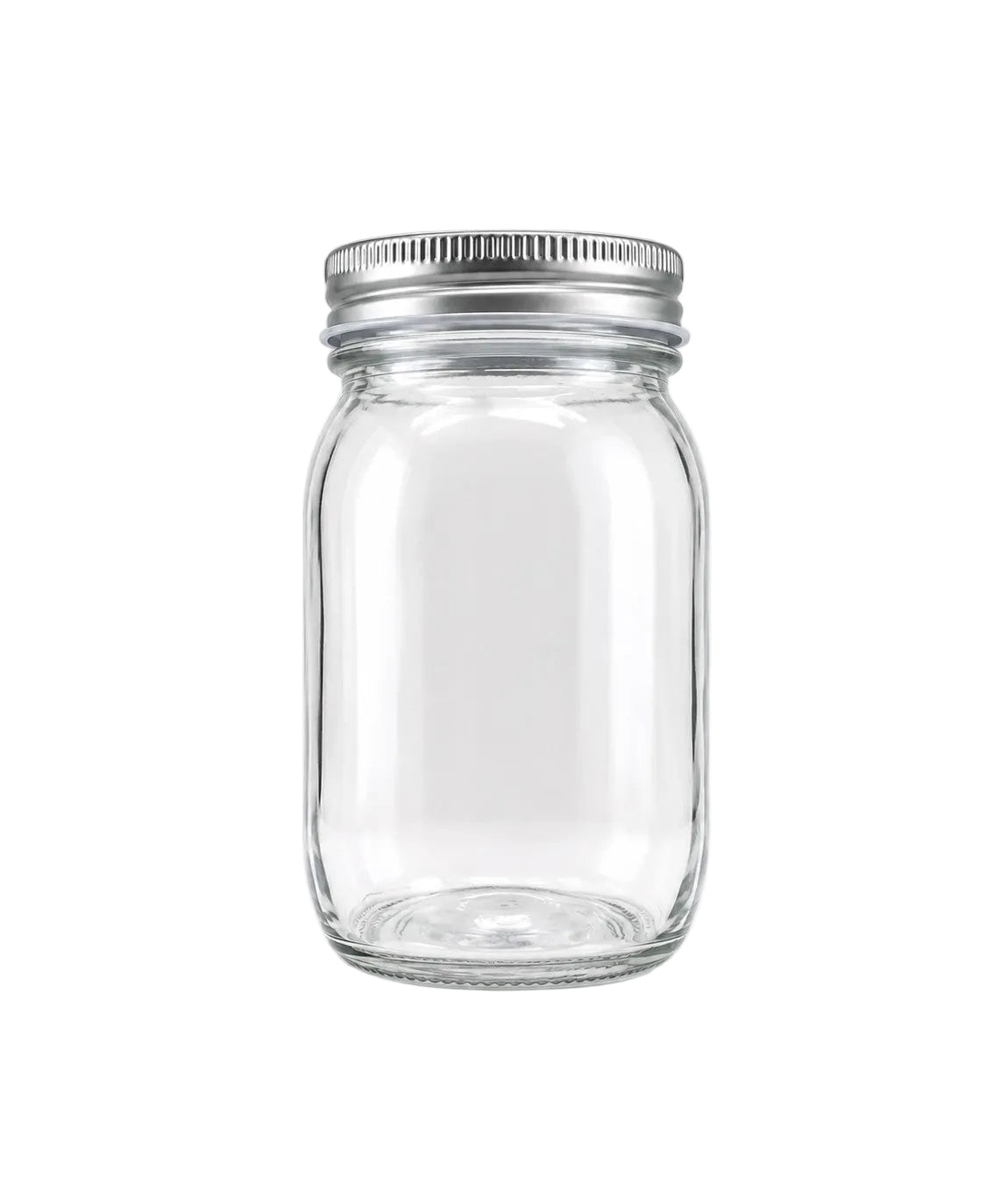 530mL. Mason glass jar (square)