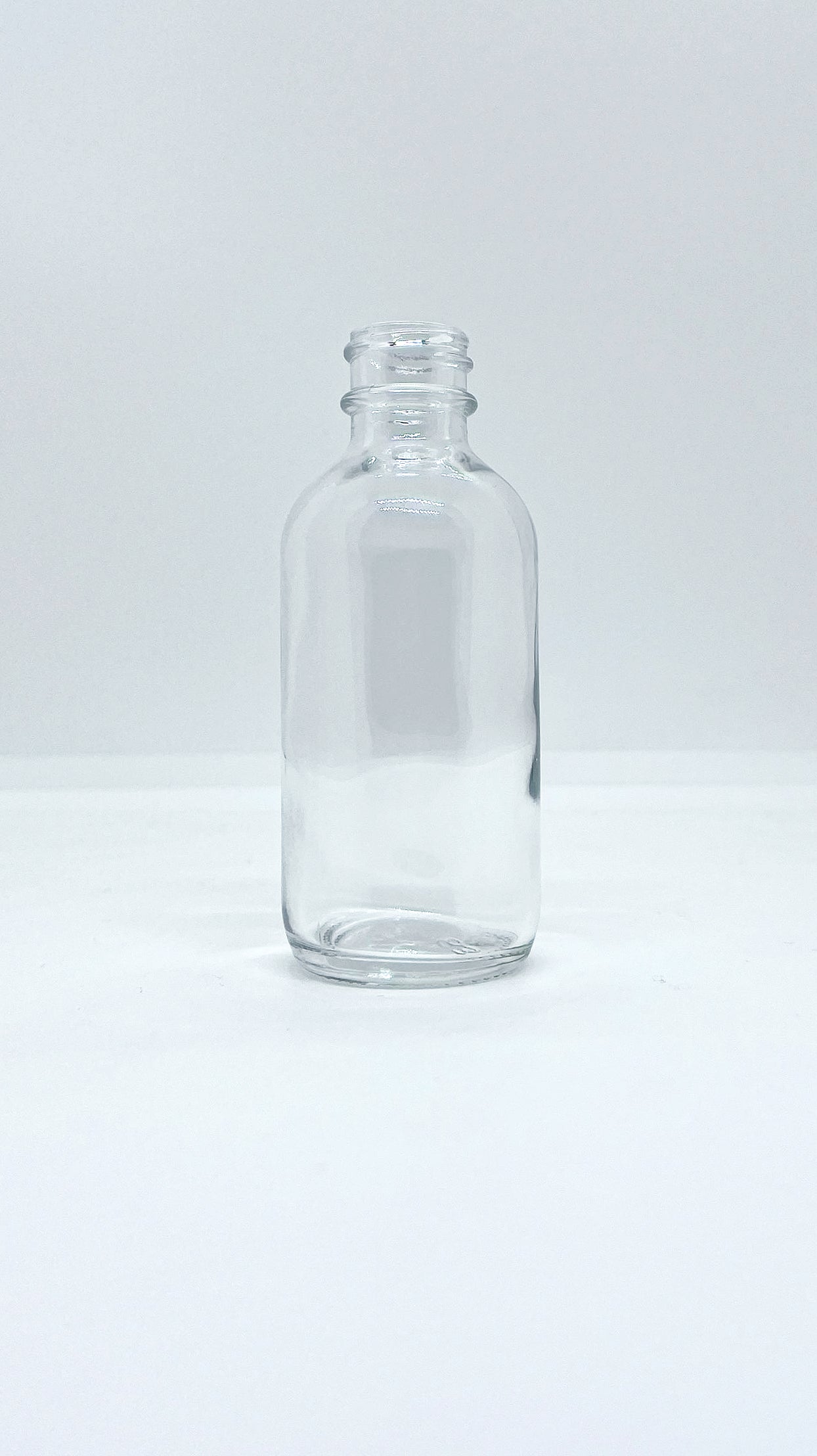 Boston Round Glass Bottle and Dropper Cap