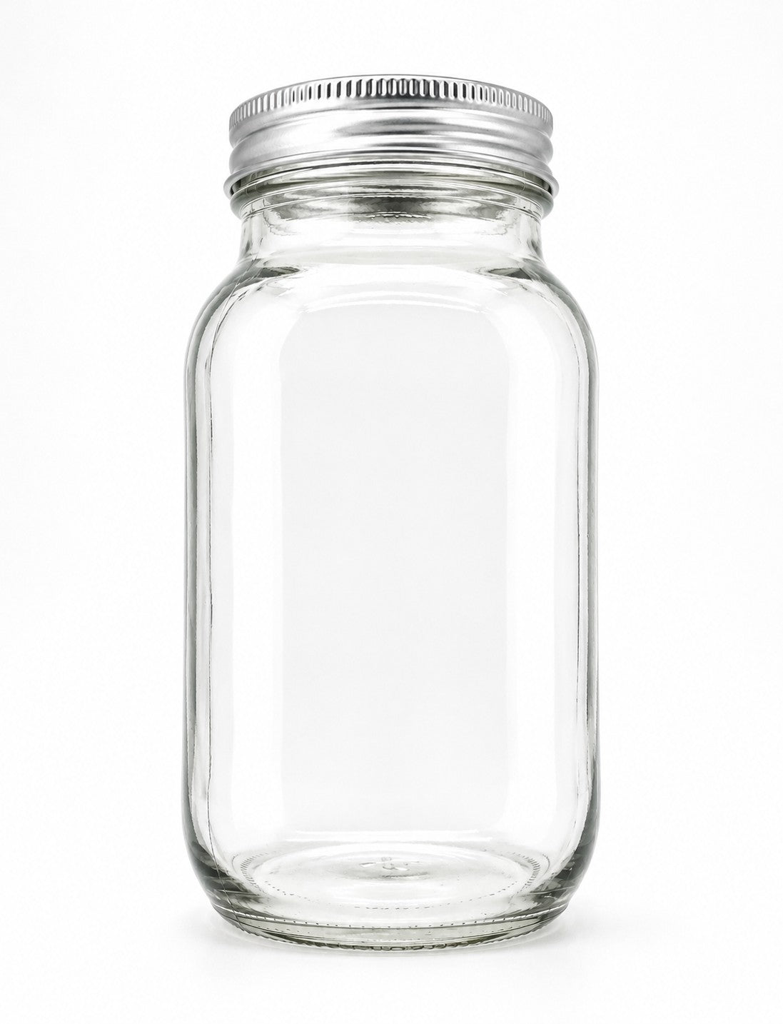 770mL. Mason glass jar (square) and Lid (Net Fill Capacity: 700mL.+/-)