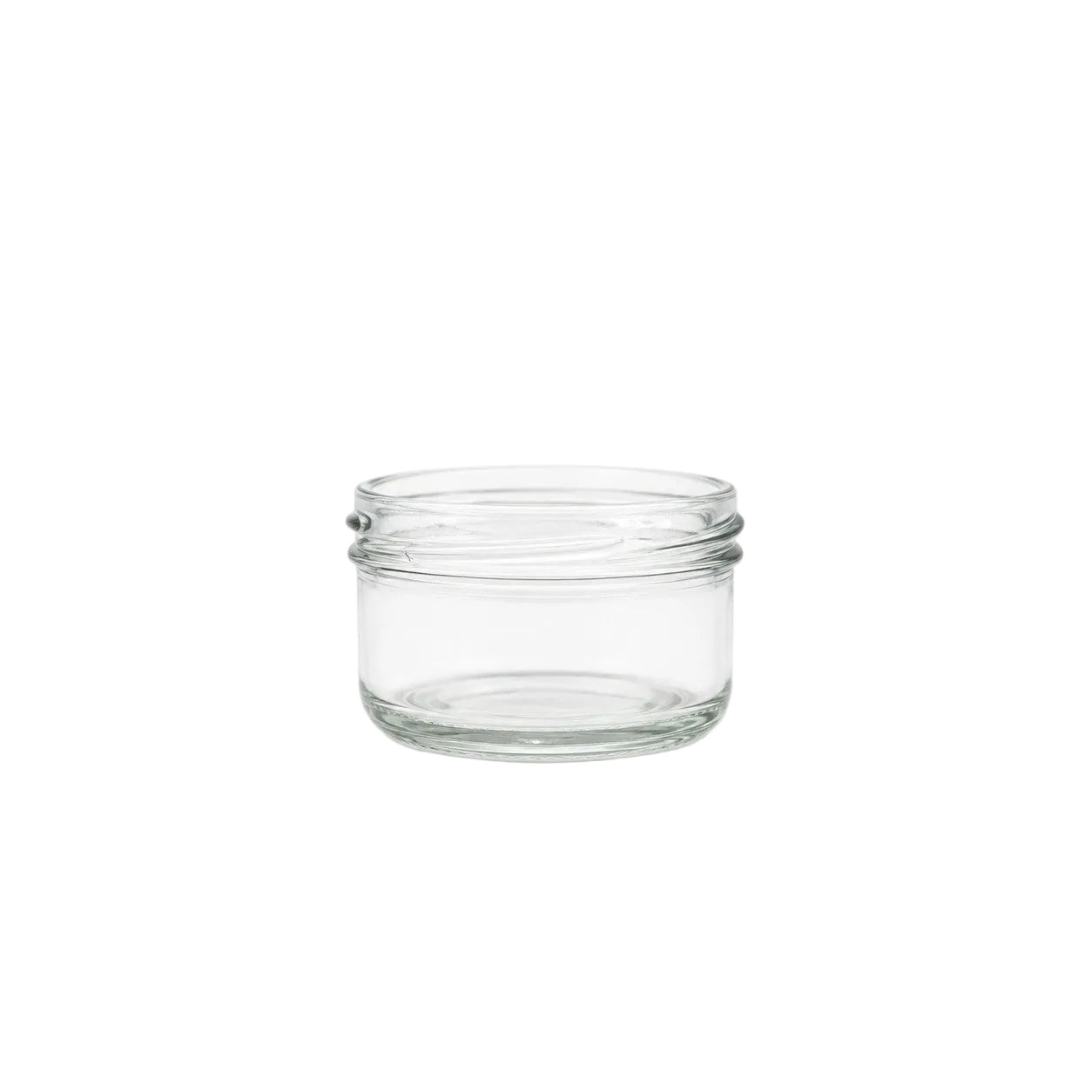 80 mL Straight Cut Glass Jar | Thin Lid Included | Case of 160