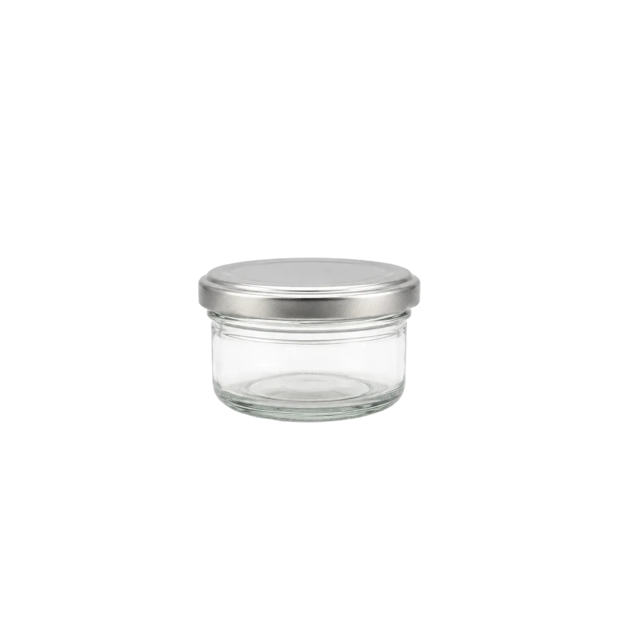 80 mL Straight Cut Glass Jar | Thin Lid Included | Case of 160