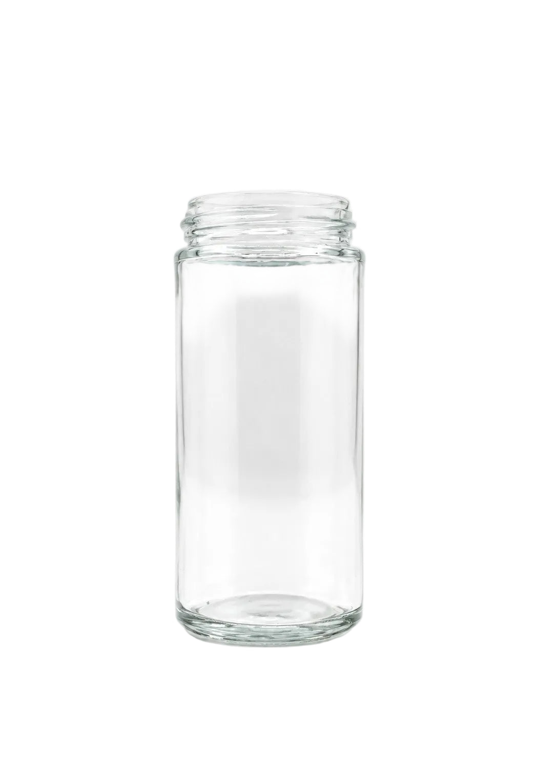 90mL Clear Glass Round Spice Jar and Cap