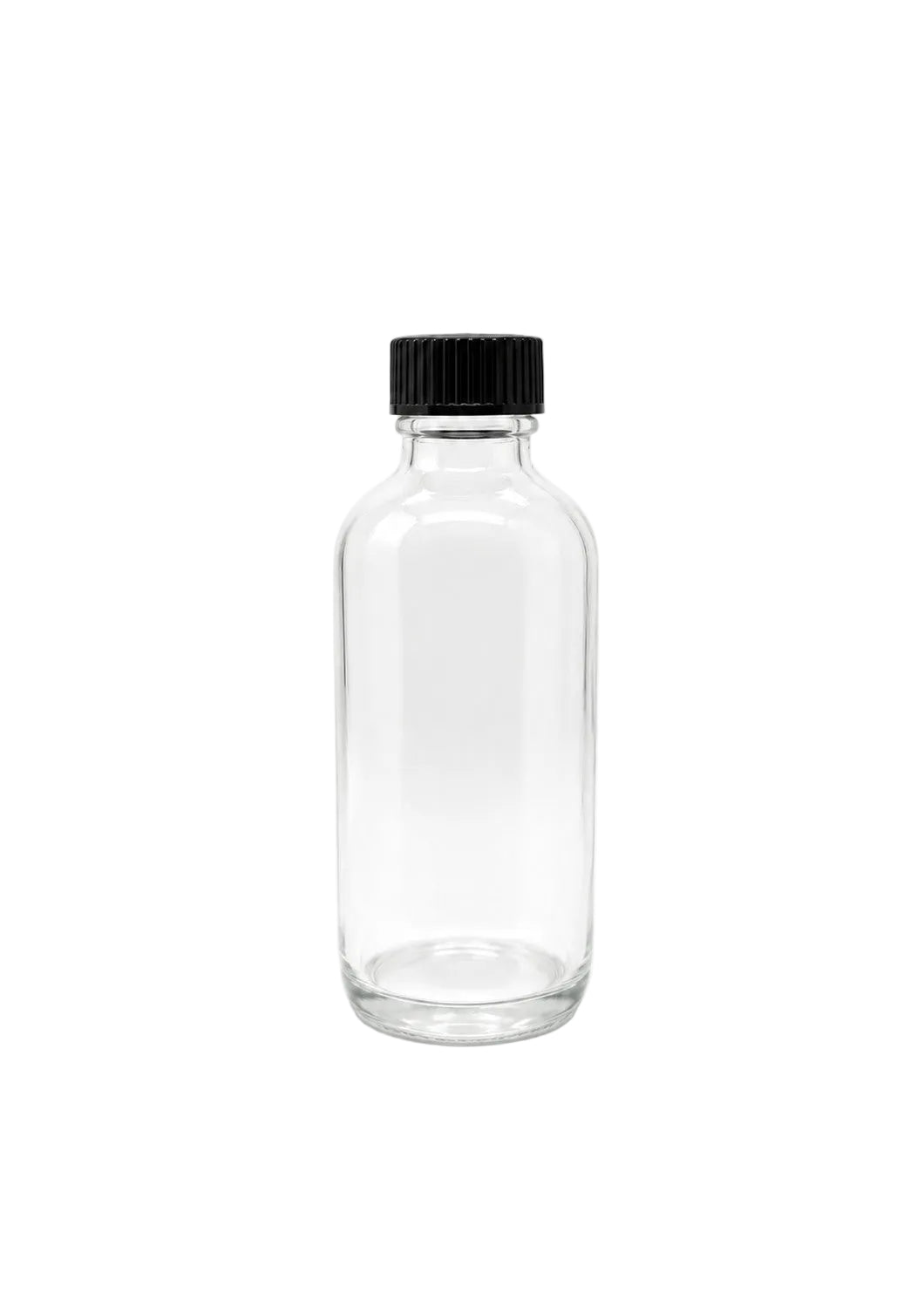 120 mL Boston Round Glass Bottle | Cap Included | Case of 128