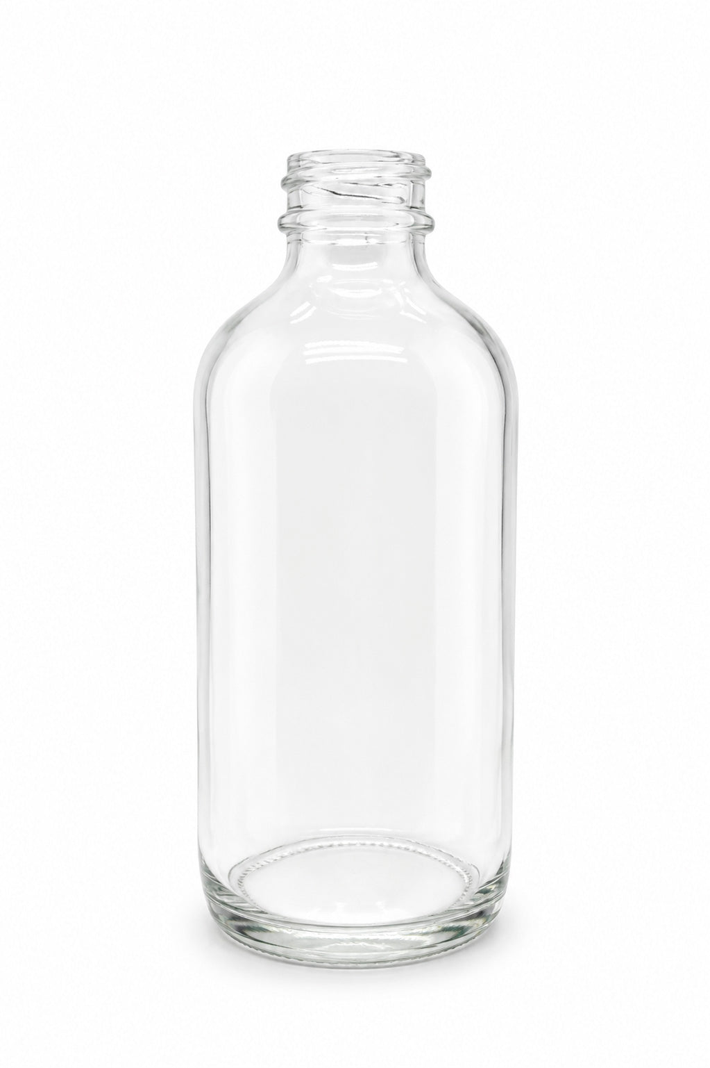 240 mL Boston Round Glass Bottle | Cap Included | Case of 96