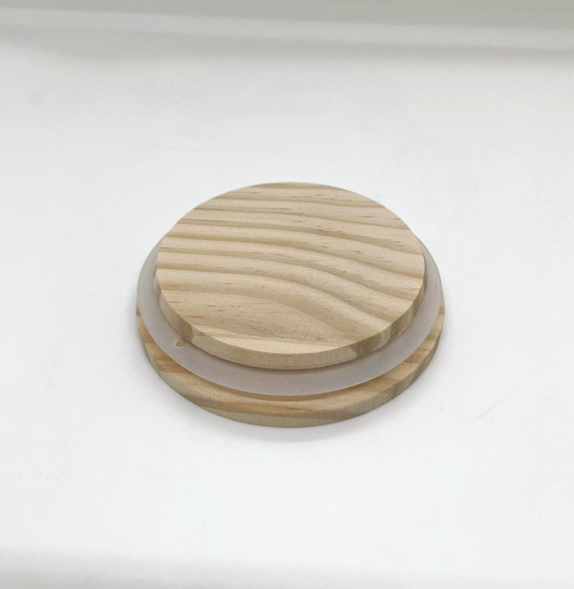 Candle Jar with Wood Lid