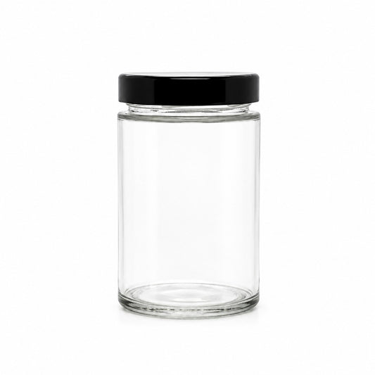 160 mL Ergo Glass Jar | Deep Lid Included | Case of 12
