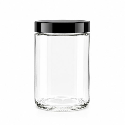 260 mL Ergo Glass Jar | Deep Lid Included | Case of 12