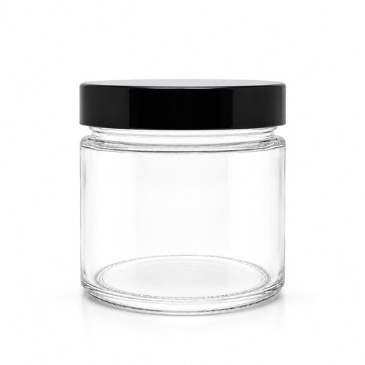350 mL Ergo Glass Jar | Deep Lid Included | Case of 6