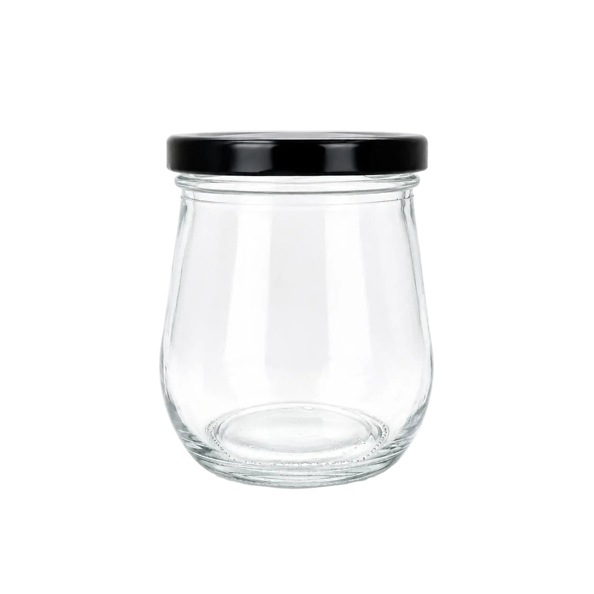 200 mL Pudding Glass Jar | Lid Included