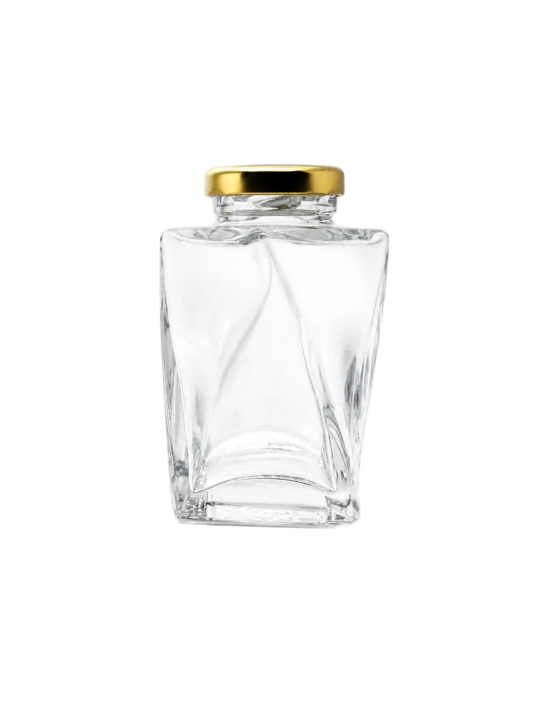 155mL. The Twist Glass Jar and Lid (Net Fill Capacity: 135mL.+/-)
