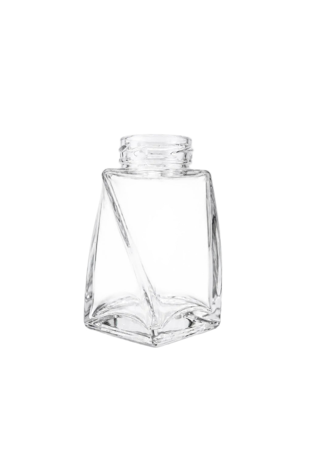155mL. The Twist Glass Jar and Lid (Net Fill Capacity: 135mL.+/-)