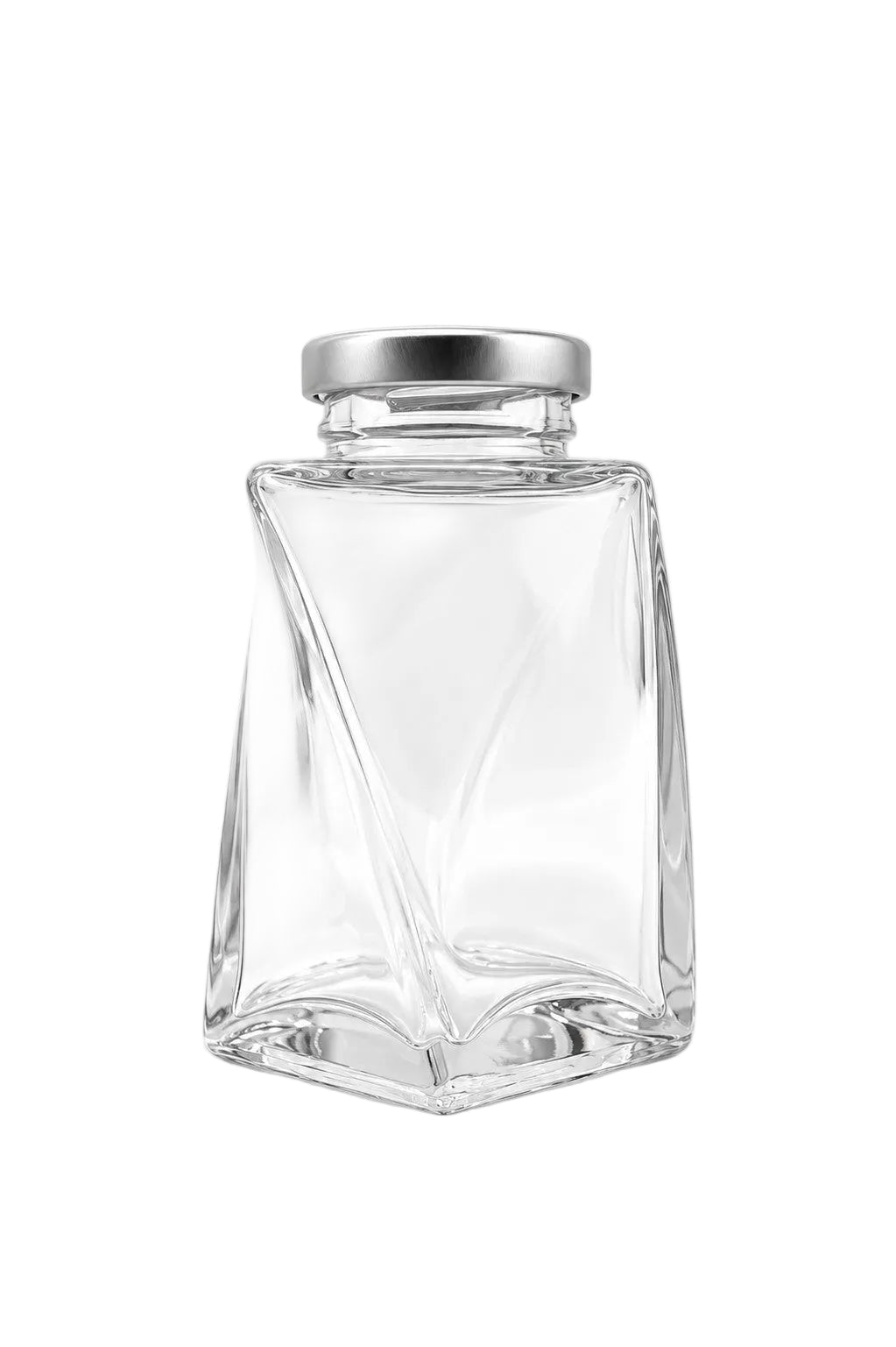 155mL. The Twist Glass Jar and Lid (Net Fill Capacity: 135mL.+/-)