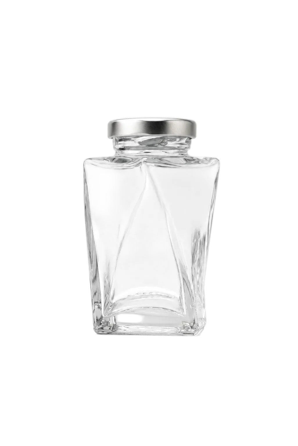 155mL. The Twist Glass Jar and Lid (Net Fill Capacity: 135mL.+/-)